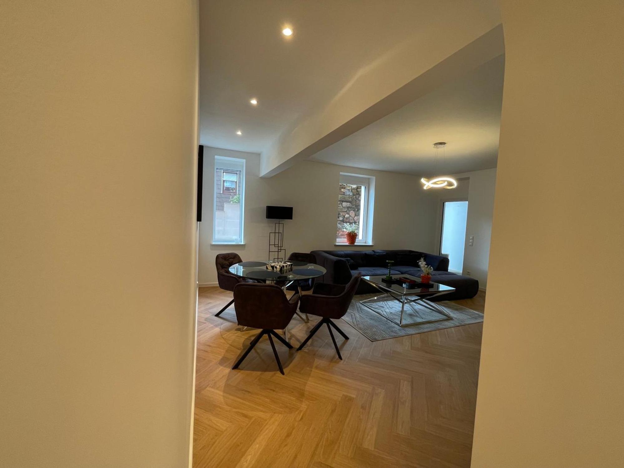 Luxurioese Ferienwohnung Mit Wellness Oase Saarburg Exteriör bild